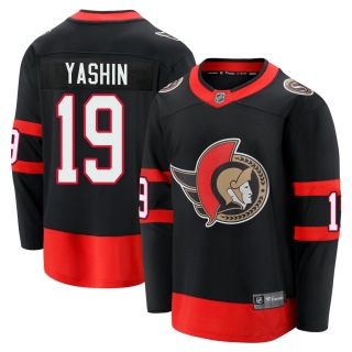 Men's Alexei Yashin Ottawa Senators Fanatics Branded Breakaway 2020/21 Home Jersey - Premier Black