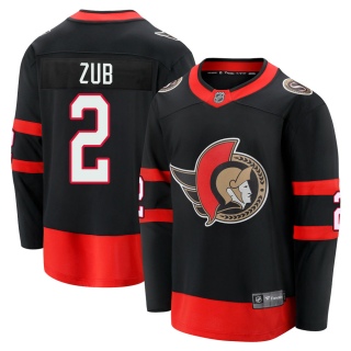 Men's Artem Zub Ottawa Senators Fanatics Branded Breakaway 2020/21 Home Jersey - Premier Black