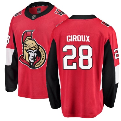 Men's Claude Giroux Ottawa Senators Fanatics Branded Home Jersey - Breakaway Red