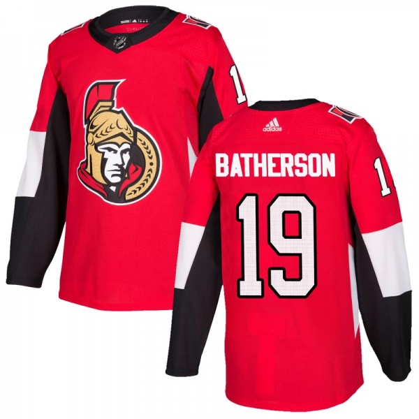 Men's Drake Batherson Ottawa Senators Adidas Home Jersey - Authentic Red
