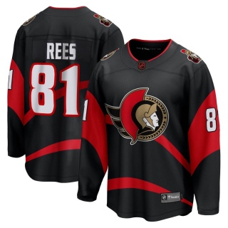 Men's Jamieson Rees Ottawa Senators Fanatics Branded Special Edition 2.0 Jersey - Breakaway Black