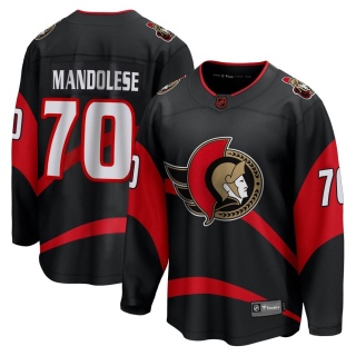 Men's Kevin Mandolese Ottawa Senators Fanatics Branded Special Edition 2.0 Jersey - Breakaway Black