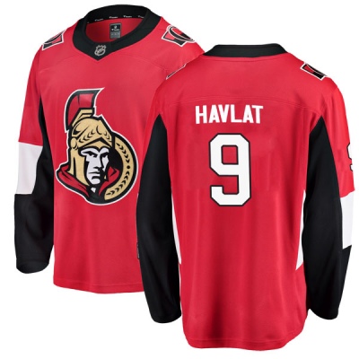 Men's Martin Havlat Ottawa Senators Fanatics Branded Home Jersey - Breakaway Red