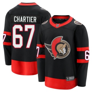 Men's Rourke Chartier Ottawa Senators Fanatics Branded Breakaway 2020/21 Home Jersey - Premier Black
