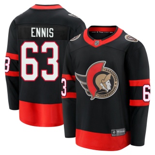 Men's Tyler Ennis Ottawa Senators Fanatics Branded Breakaway 2020/21 Home Jersey - Premier Black