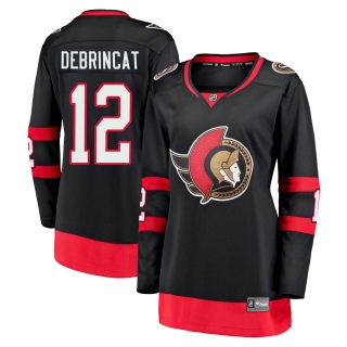 Women's Alex DeBrincat Ottawa Senators Fanatics Branded Breakaway 2020/21 Home Jersey - Premier Black