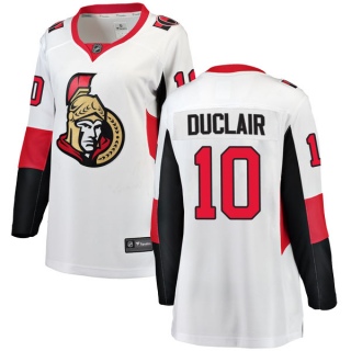 Women's Anthony Duclair Ottawa Senators Fanatics Branded Away Jersey - Breakaway White