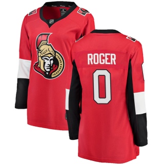 Women's Ben Roger Ottawa Senators Fanatics Branded Home Jersey - Breakaway Red