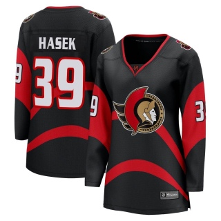 Women's Dominik Hasek Ottawa Senators Fanatics Branded Special Edition 2.0 Jersey - Breakaway Black