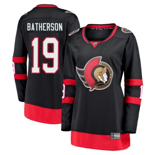 Women's Drake Batherson Ottawa Senators Fanatics Branded Breakaway 2020/21 Home Jersey - Premier Black