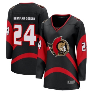 Women's Jacob Bernard-Docker Ottawa Senators Fanatics Branded Special Edition 2.0 Jersey - Breakaway Black