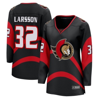Women's Jacob Larsson Ottawa Senators Fanatics Branded Special Edition 2.0 Jersey - Breakaway Black