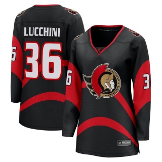 Women's Jacob Lucchini Ottawa Senators Fanatics Branded Special Edition 2.0 Jersey - Breakaway Black