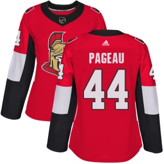Women's Jean-Gabriel Pageau Ottawa Senators Adidas Home Jersey - Authentic Red