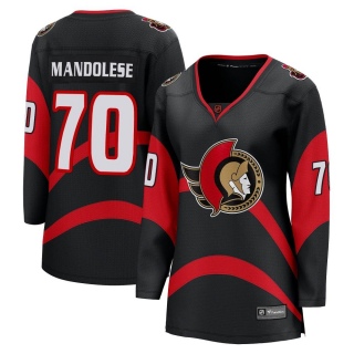 Women's Kevin Mandolese Ottawa Senators Fanatics Branded Special Edition 2.0 Jersey - Breakaway Black