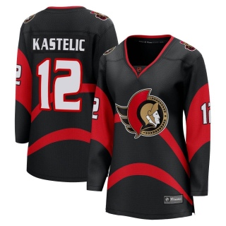 Women's Mark Kastelic Ottawa Senators Fanatics Branded Special Edition 2.0 Jersey - Breakaway Black