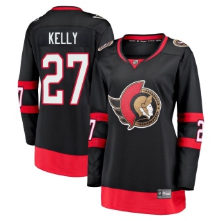 Women's Parker Kelly Ottawa Senators Fanatics Branded Breakaway 2020/21 Home Jersey - Premier Black