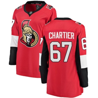 Women's Rourke Chartier Ottawa Senators Fanatics Branded Home Jersey - Breakaway Red