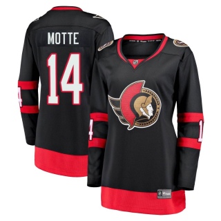 Women's Tyler Motte Ottawa Senators Fanatics Branded Breakaway 2020/21 Home Jersey - Premier Black