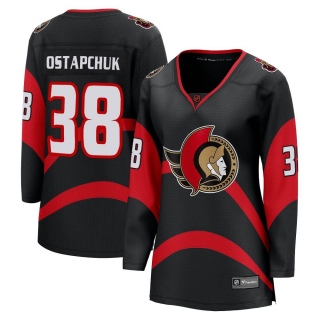 Women's Zack Ostapchuk Ottawa Senators Fanatics Branded Special Edition 2.0 Jersey - Breakaway Black
