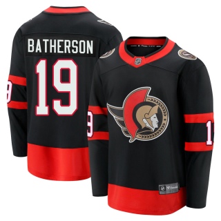 Youth Drake Batherson Ottawa Senators Fanatics Branded Breakaway 2020/21 Home Jersey - Premier Black