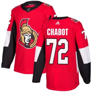 Youth Thomas Chabot Ottawa Senators Adidas Home Jersey - Authentic Red